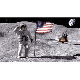 Moon Landing NASA astronaut